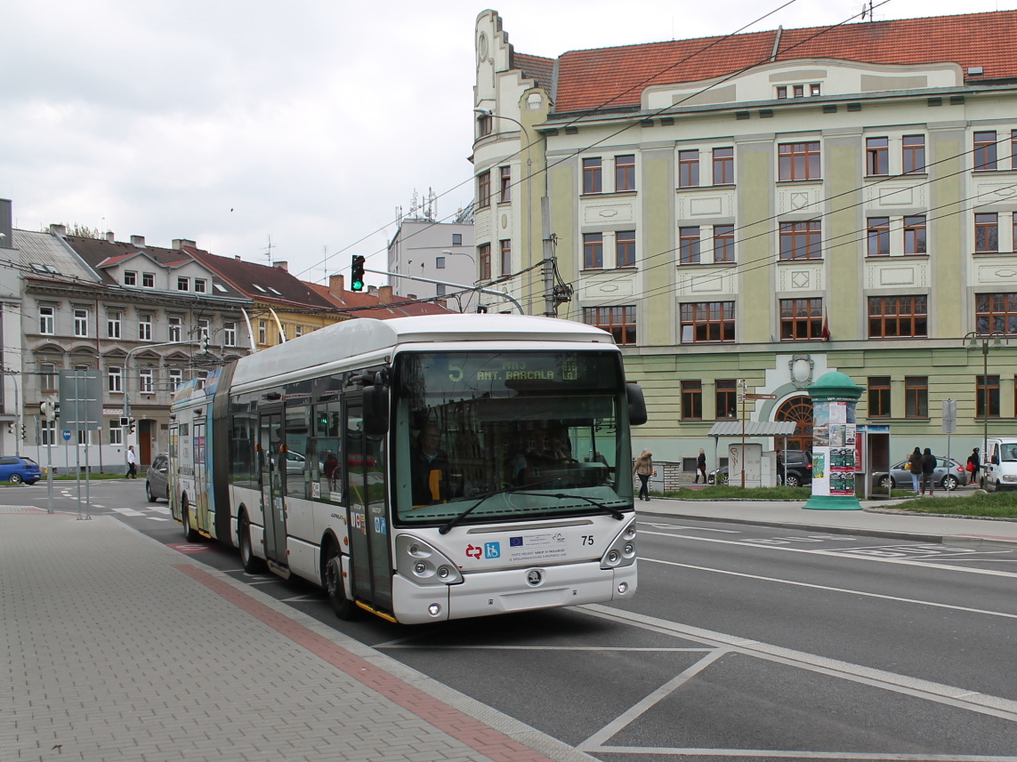 České Budějovice, Škoda 25Tr Irisbus Citelis # 75