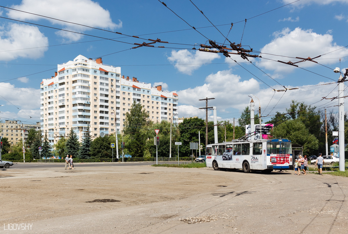 Oryol — Trolleybus network and infrustracture (in the city territory)