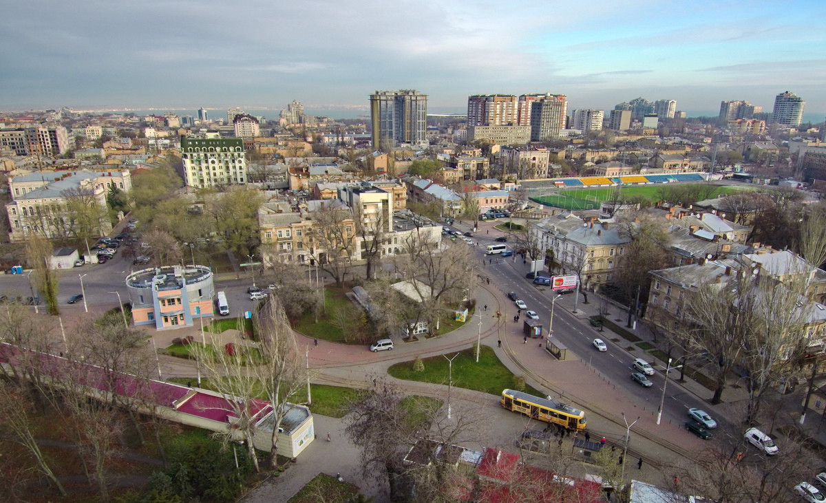 Одесса — Конечные станции; Одесса — Электротранспорт Одессы с высоты