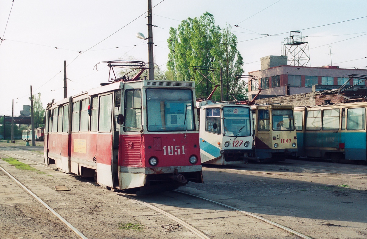 Каменское, 71-605 (КТМ-5М3) № 1051; Каменское — Бывшее трамвайное депо № 2