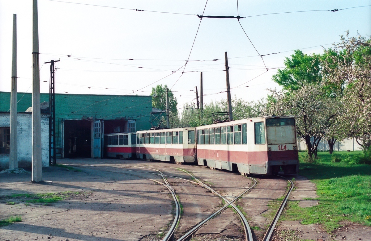 Каменское, 71-608К № 114; Каменское — Бывшее трамвайное депо № 2