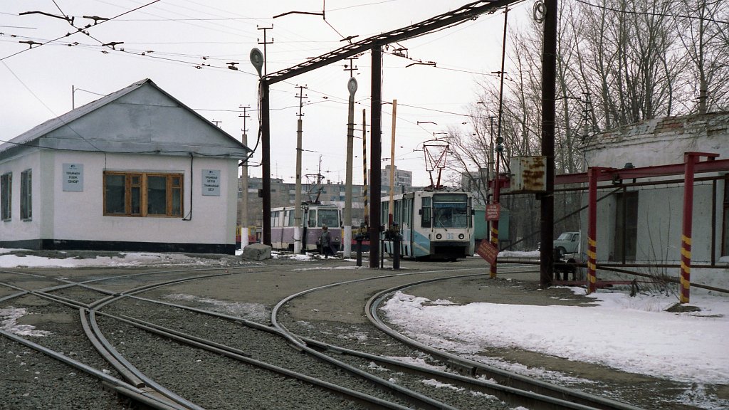 Кольцевая 64. Темиртау трамвайное депо. Станция Темиртау. Вокзал Темиртау. Трамвайный цех Темиртау.