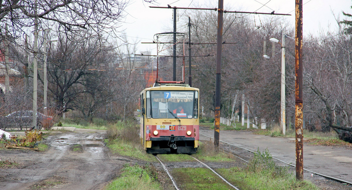 Rostov-na-Donu, Tatra T6B5SU № 829