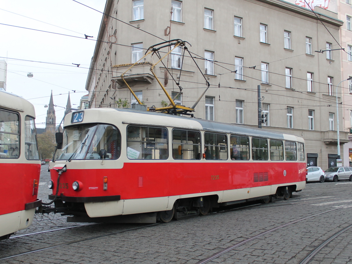 Прага, Tatra T3SUCS № 7235