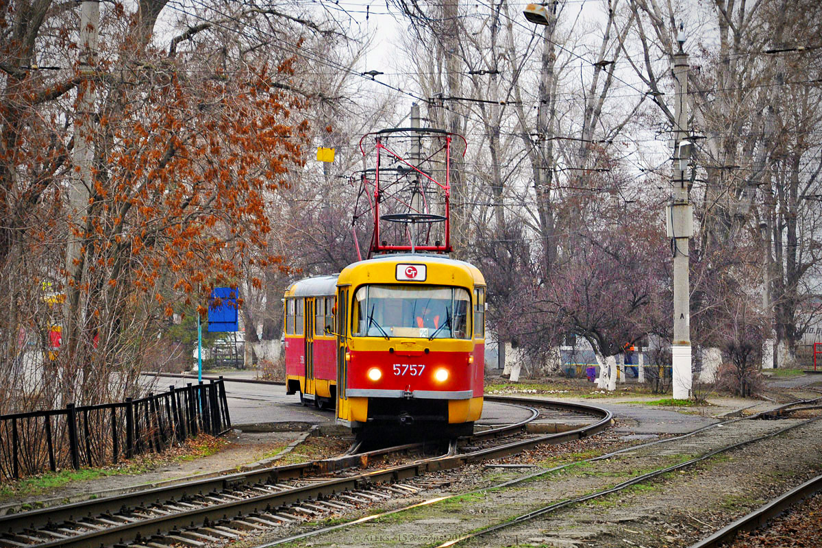 Volgograd, Tatra T3SU č. 5757