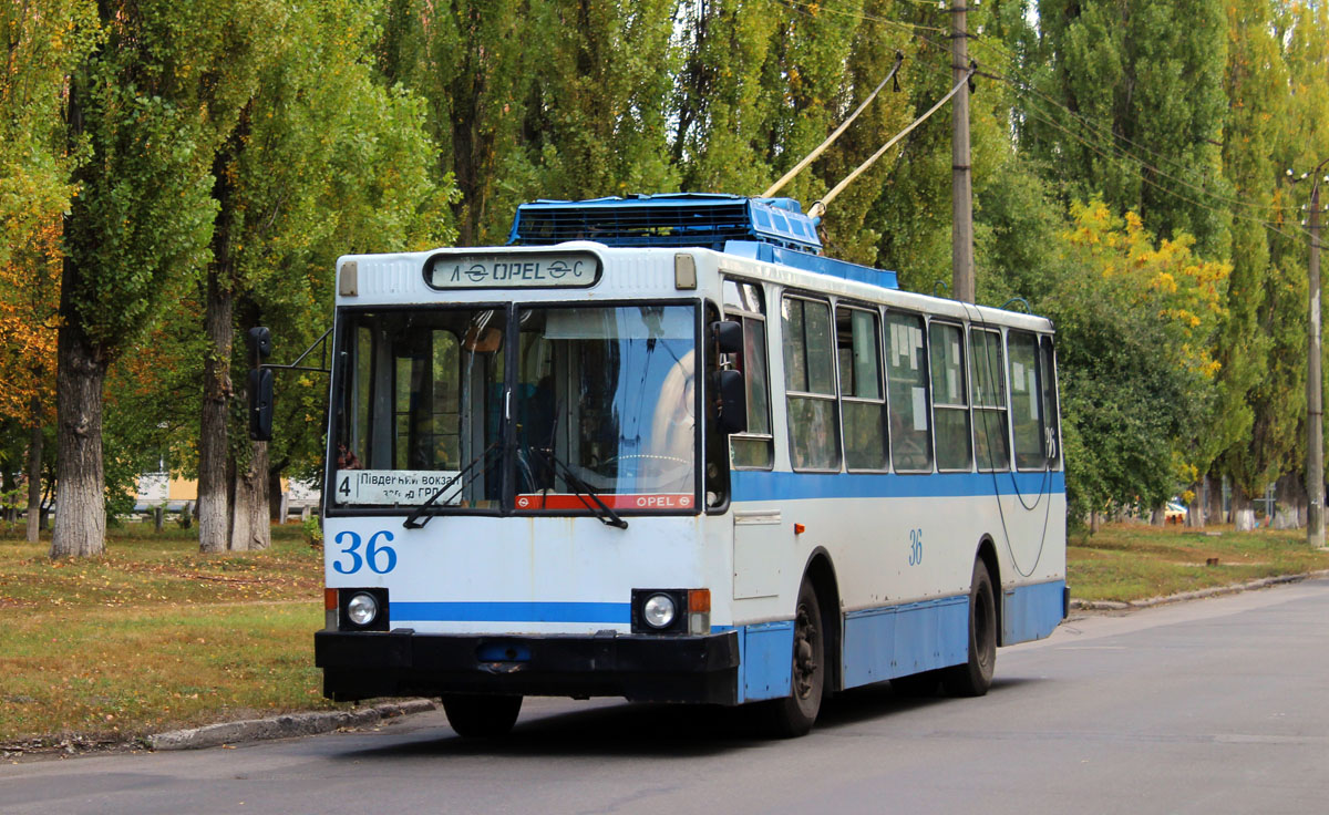 Poltava, YMZ T1R (Т2P) č. 36