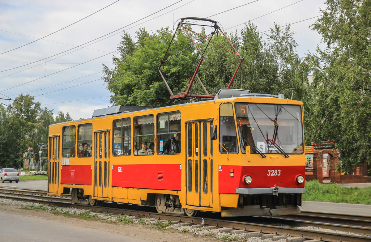 Barnaul, Tatra T6B5SU # 3283