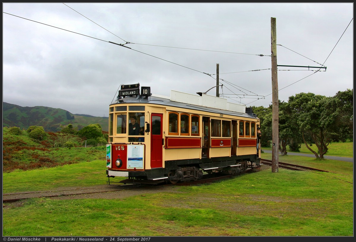 Paekakariki, Wellington City Tramways Company Ltd nr. 159