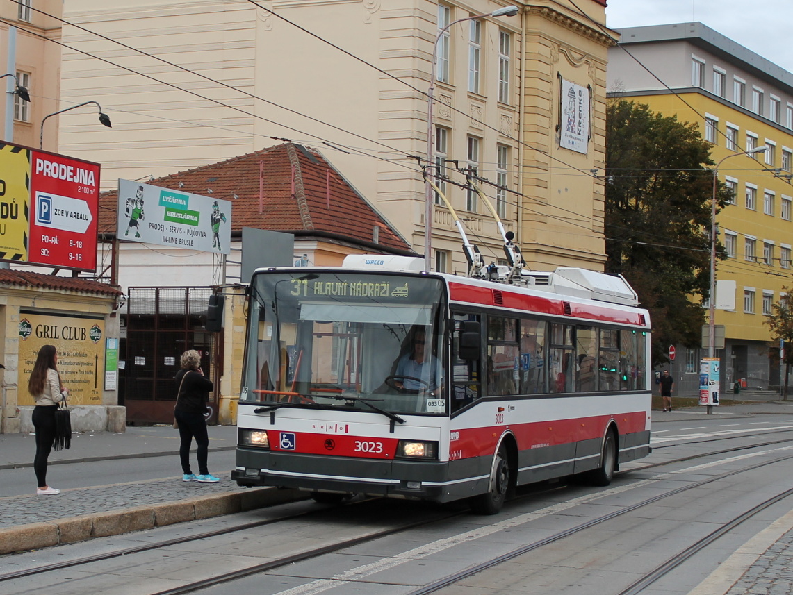 Brno, Škoda 21Tr — 3023