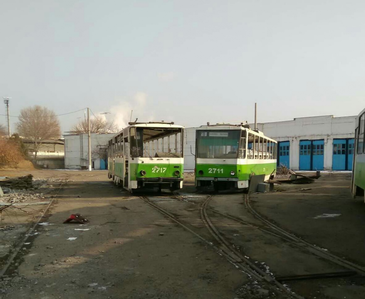 Ташкент, Tatra T6B5SU № 2711; Ташкент, Tatra T6B5SU № 2717