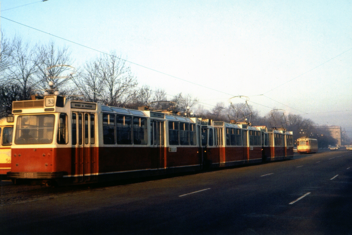 Санкт-Петербург, ЛМ-68 № 6274; Санкт-Петербург — Исторические фотографии трамвайных вагонов