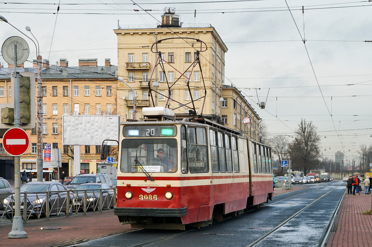 Санкт-Петербург, ЛВС-86К № 3086