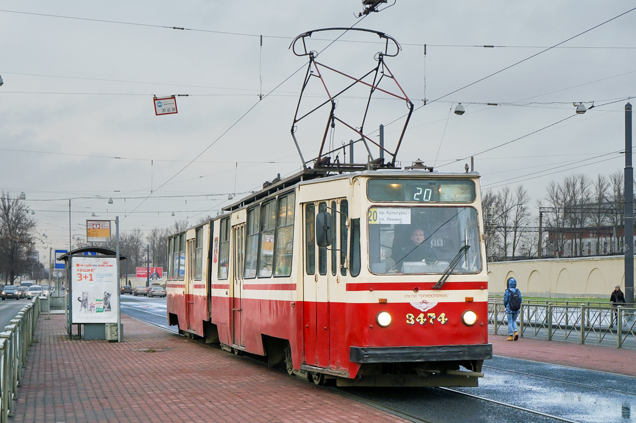 Sankt Petersburg, LVS-86K Nr. 3474