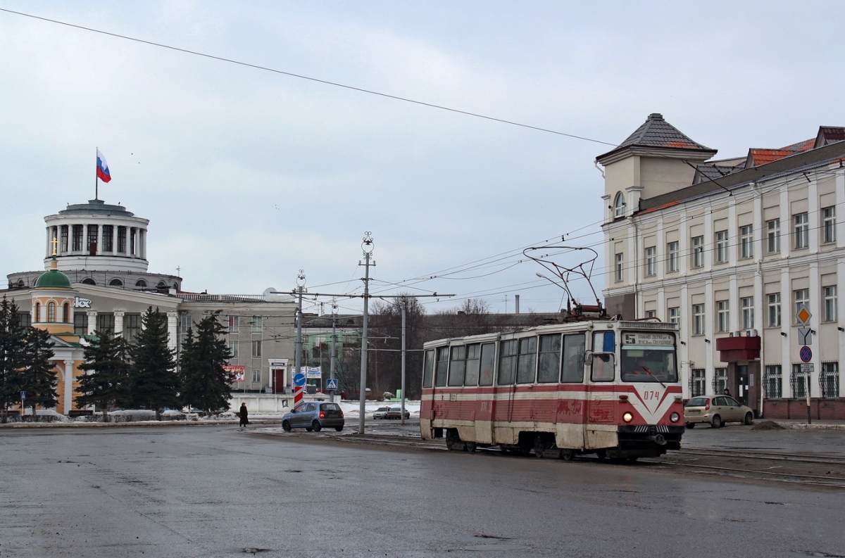 Дзержинск, 71-605А № 074; Дзержинск — Трамвайные линии