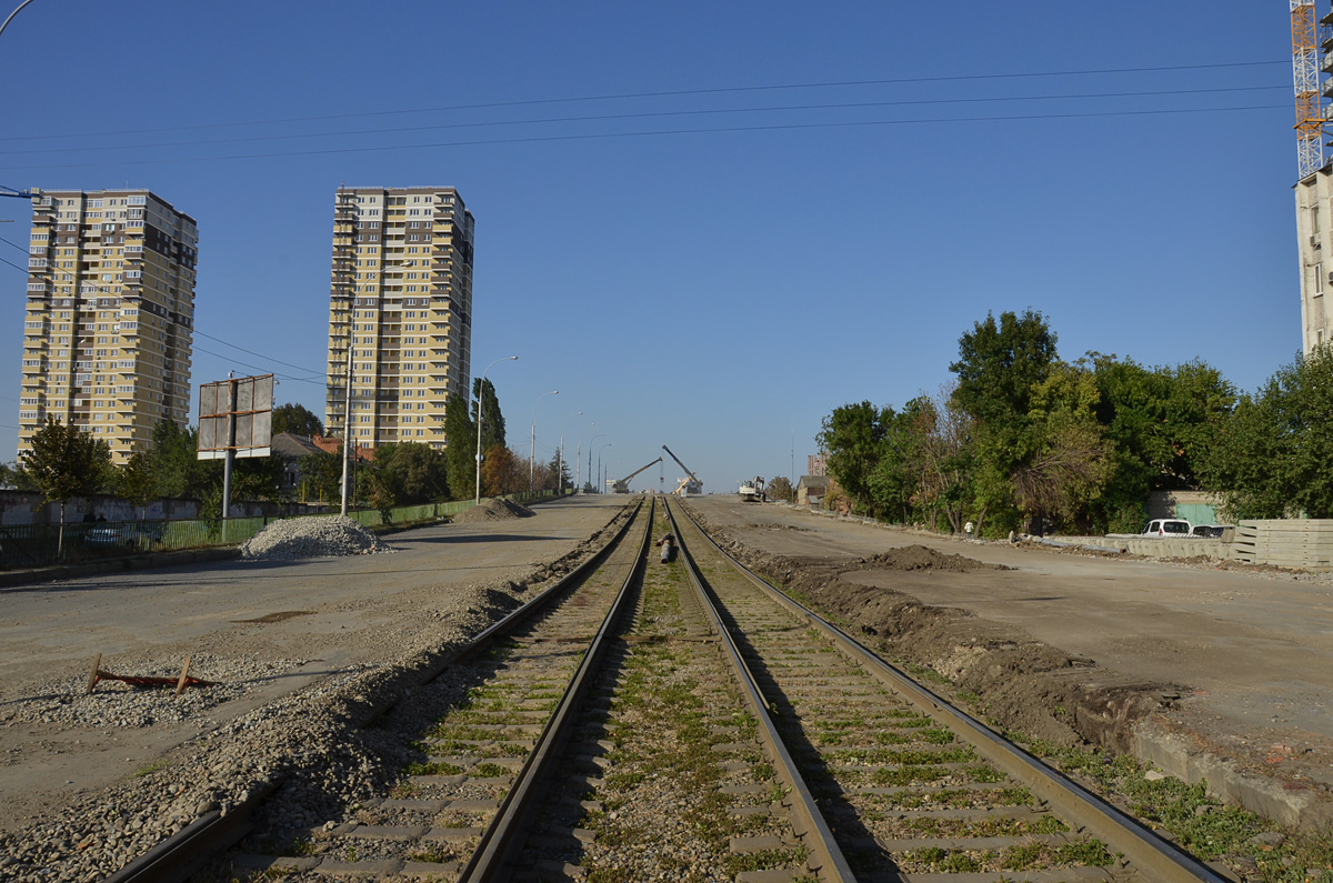 Krasznodar — Track repair works