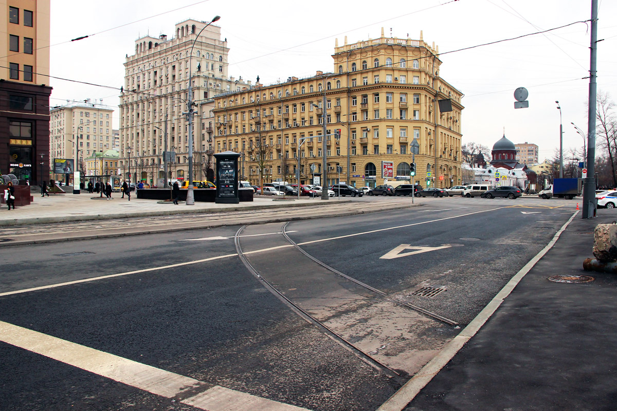 Moskau — Closed tram lines