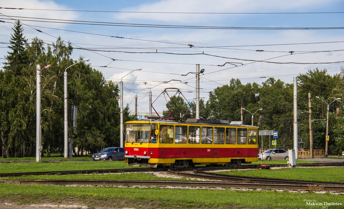Барнаул, Tatra T6B5SU № 3154
