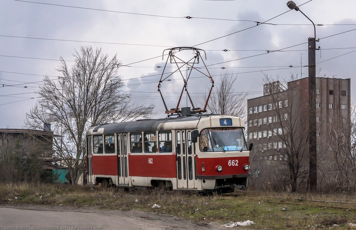 Каменское, Tatra T3SUCS № 662