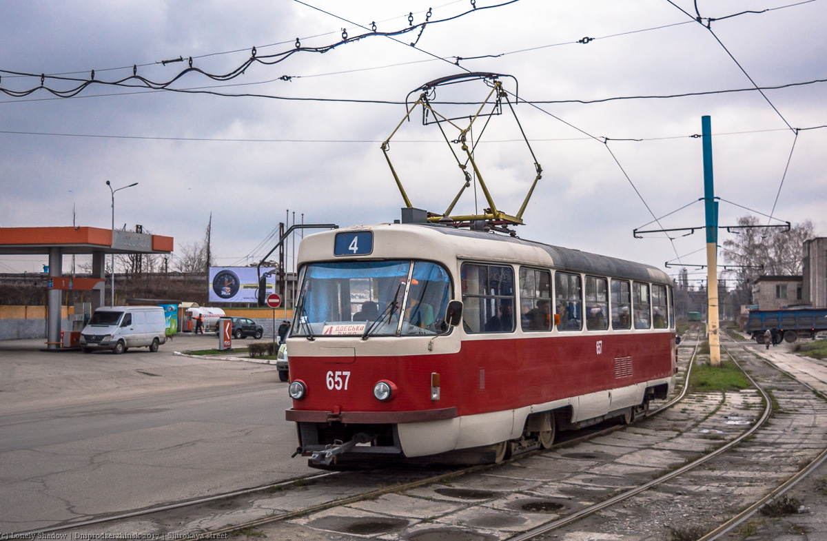 Kamianske, Tatra T3SUCS № 657