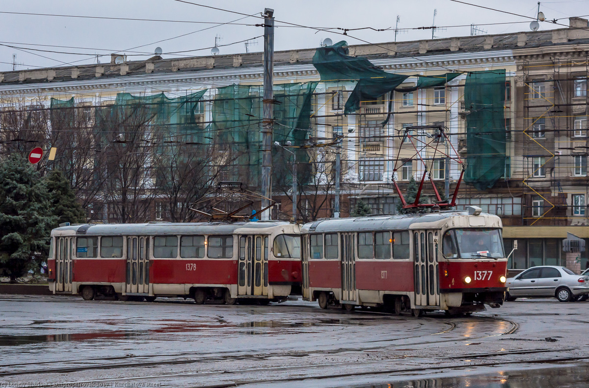 Dnipras, Tatra T3SU № 1377