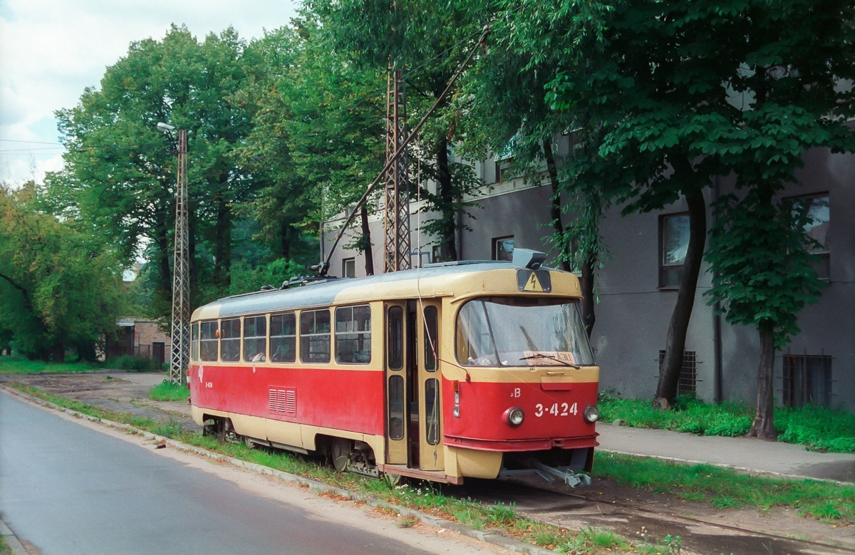 Riga, Tatra T3SU — 3-424