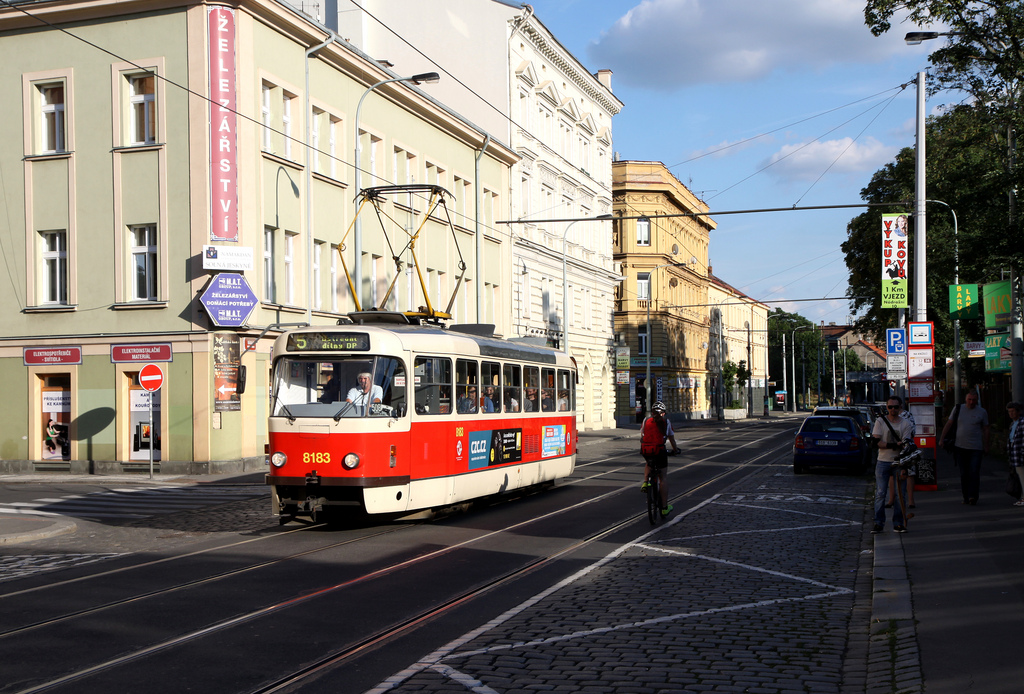 Прага, Tatra T3R.PV № 8183