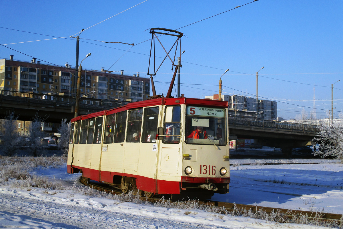 Chelyabinsk, 71-605 (KTM-5M3) Nr 1316