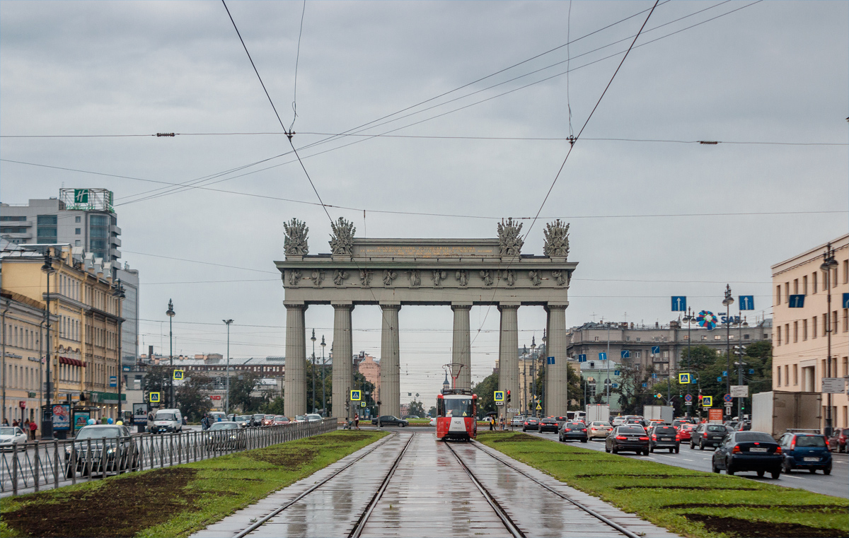 Saint-Petersburg — Tram lines and infrastructure