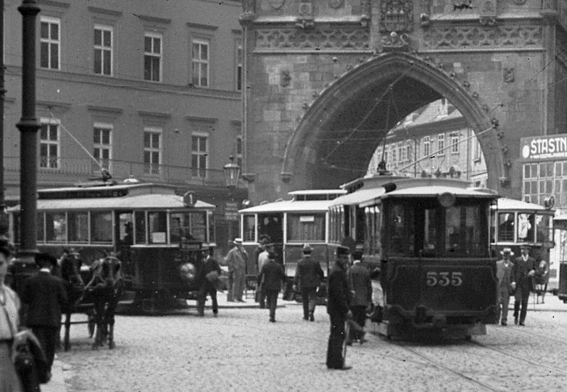 Prague, Ringhoffer DSM № 254; Prague, Ringhoffer ZV № 535; Prague — Old photos