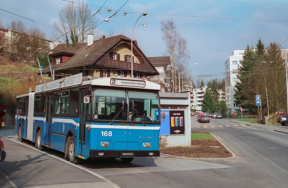 Люцерн, Volvo/Hess/Siemens B58 № 168