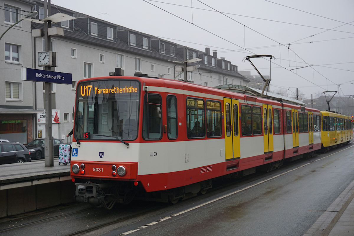 Essen - Mülheim an der Ruhr, Duewag B80S — 5031