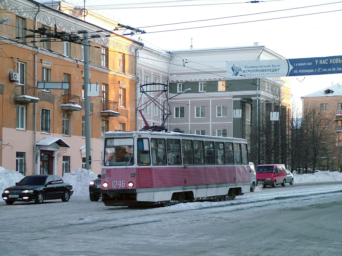 Chelyabinsk, 71-605 (KTM-5M3) # 1246