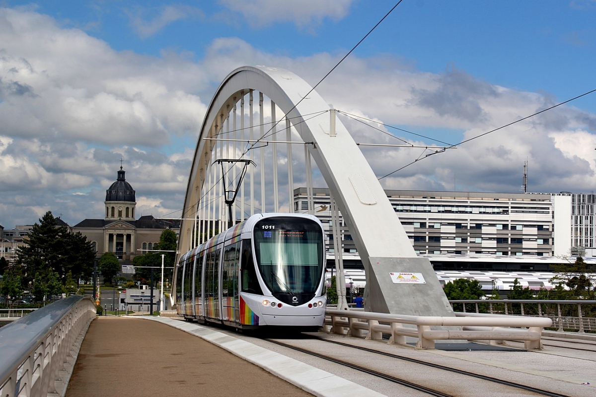 Angers, Alstom Citadis 302 — 1011
