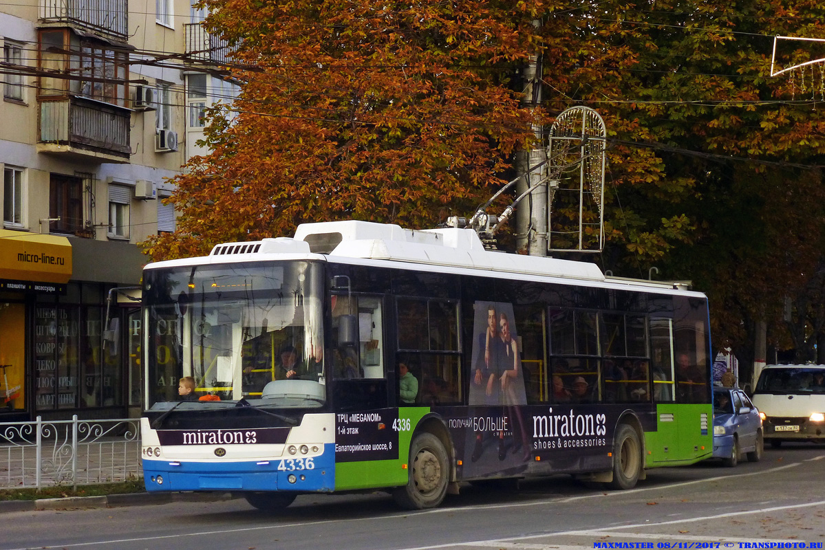 Crimean trolleybus, Bogdan T70110 № 4336