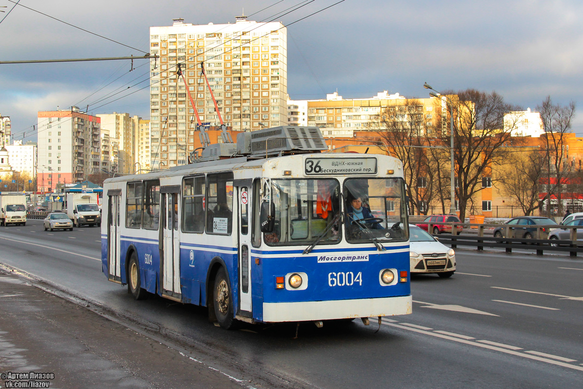 Москва, Нижтролл (ЗиУ-682Г) № 6004