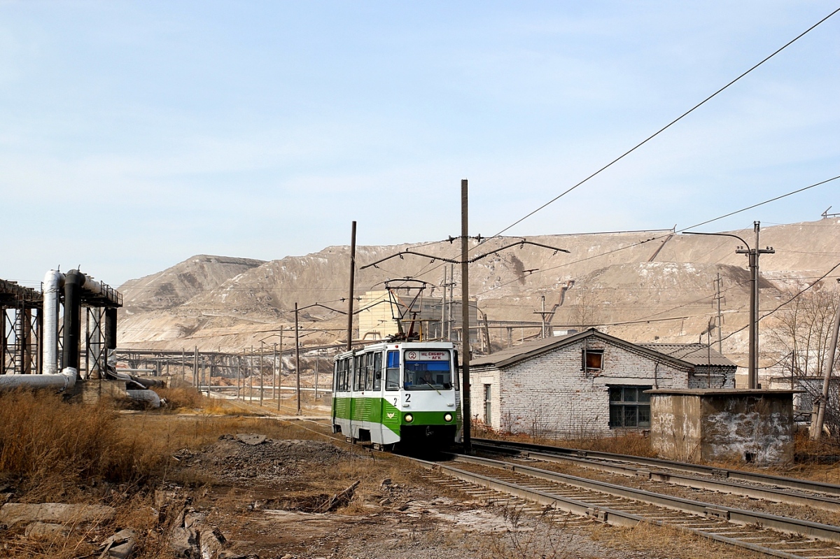 Ачинск, 71-605 (КТМ-5М3) № 2; Ачинск — Трамвайные линии и инфраструктура (Линия на ЗФА)
