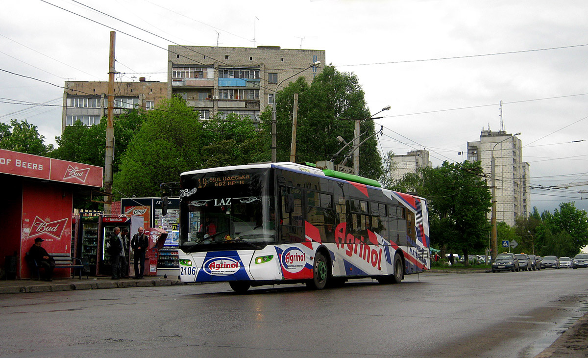 Kharkiv, LAZ E183A1 № 2106