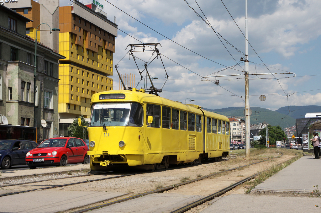 Sarajevo, Tatra K2YU № 201