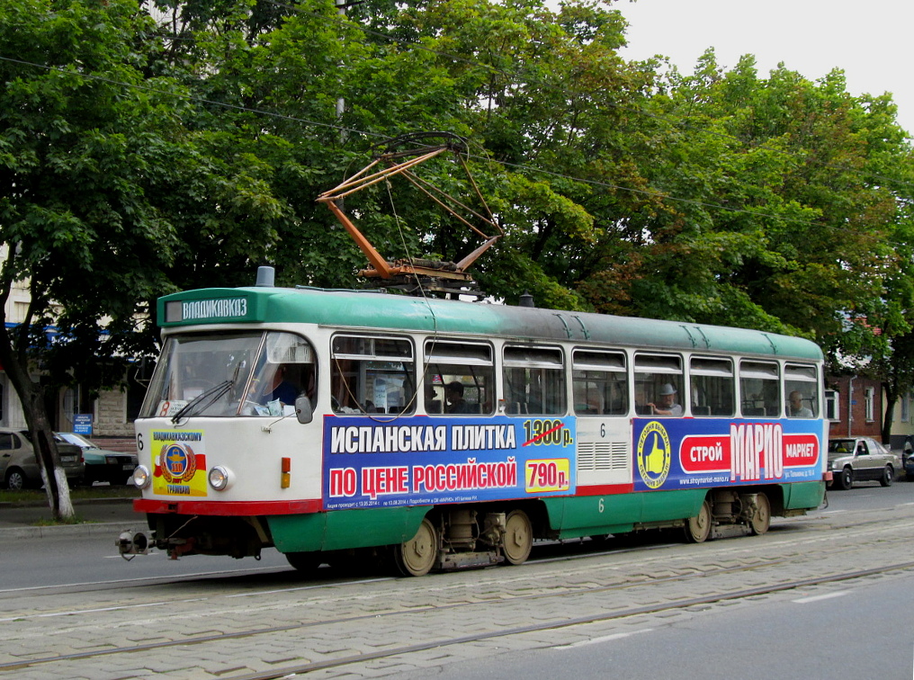 Vladikavkaz, Tatra T4DM N°. 6