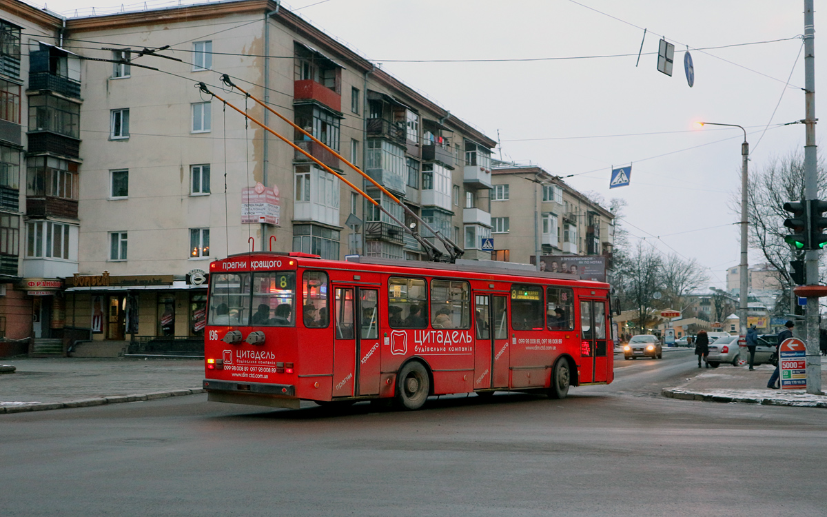 Ivano-Frankivsk, Škoda 14Tr10/6 № 196