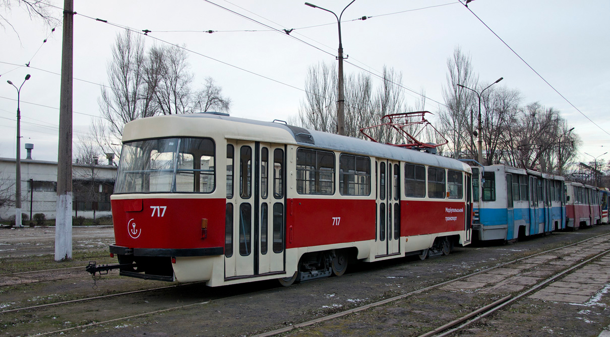 Mariupol, Tatra T3SUCS № 717