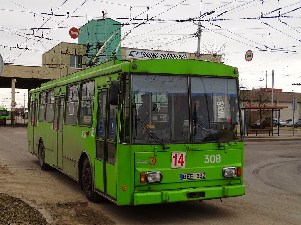 Kaunas, Škoda 14Tr89/6 N°. 308