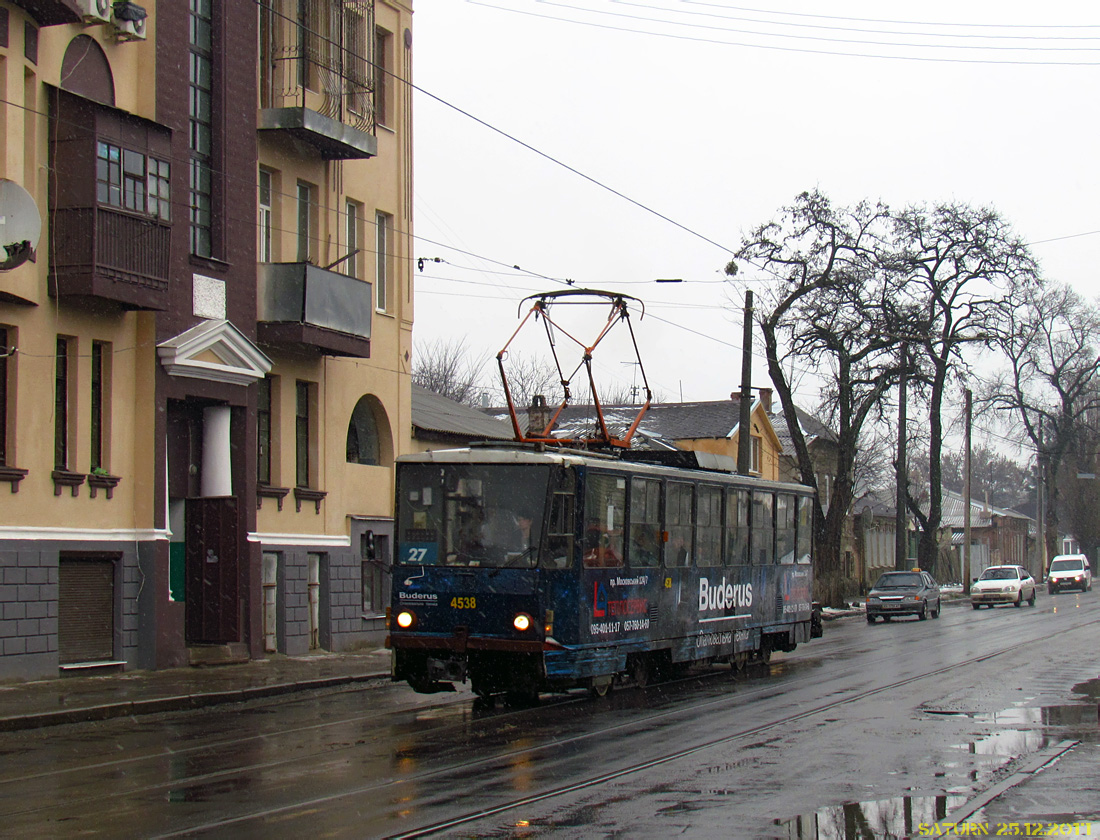Kharkiv, Tatra T6B5SU № 4538