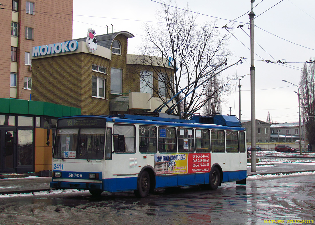 Harkiv, Škoda 14Tr18/6M № 2411