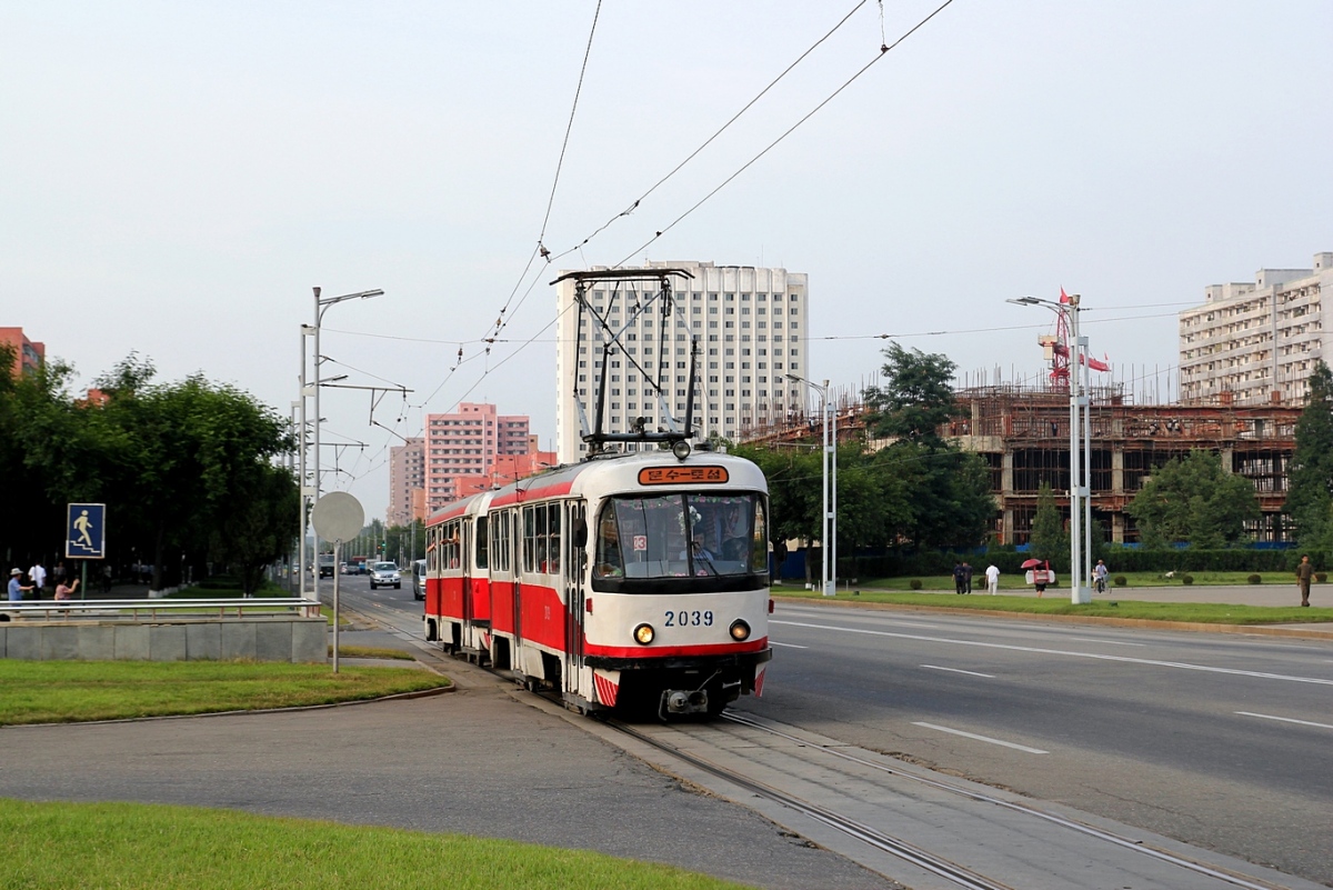Пхеньян, Tatra T4D № 2039