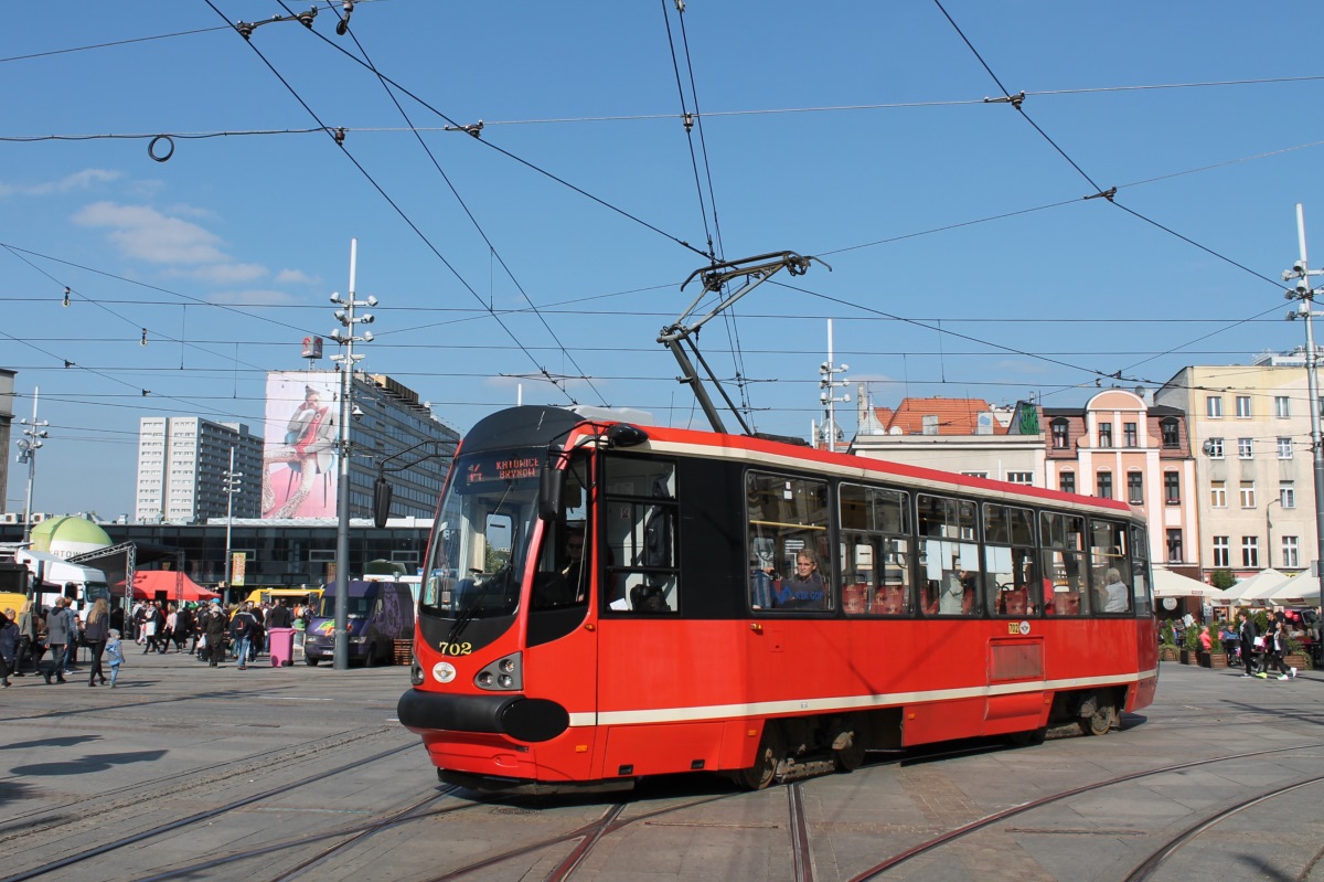 Силезские трамваи, Konstal 105N-HF11AC № 702