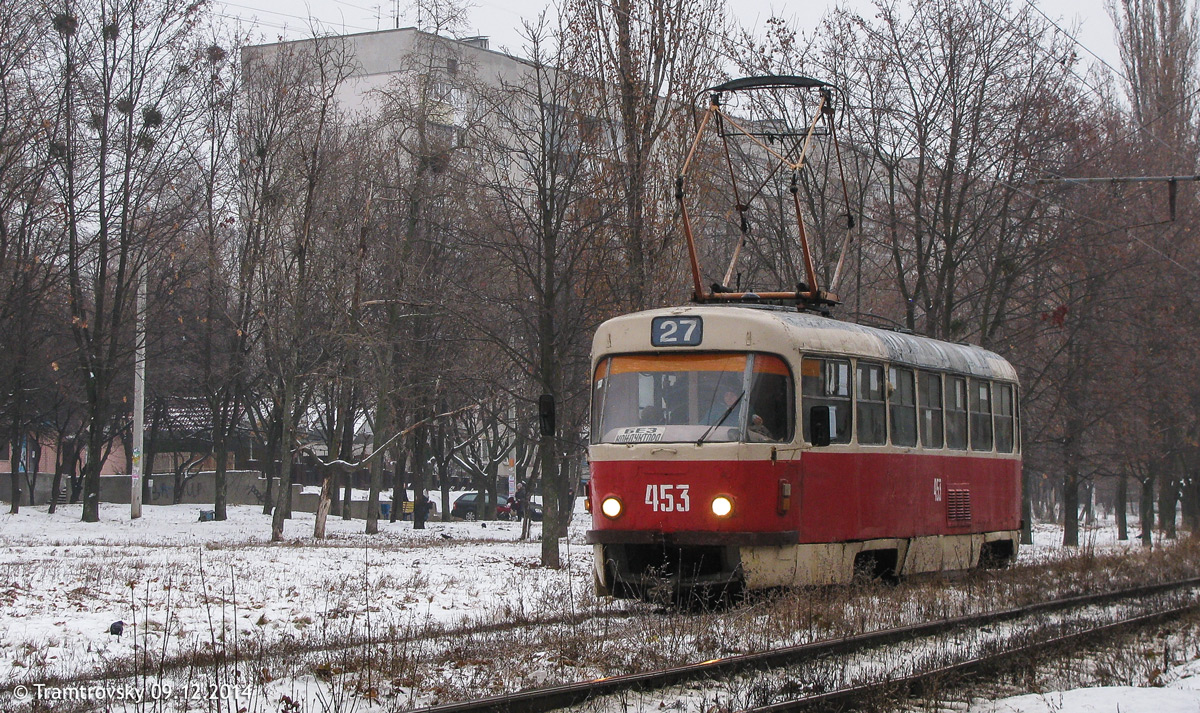 Харків, Tatra T3SU № 453