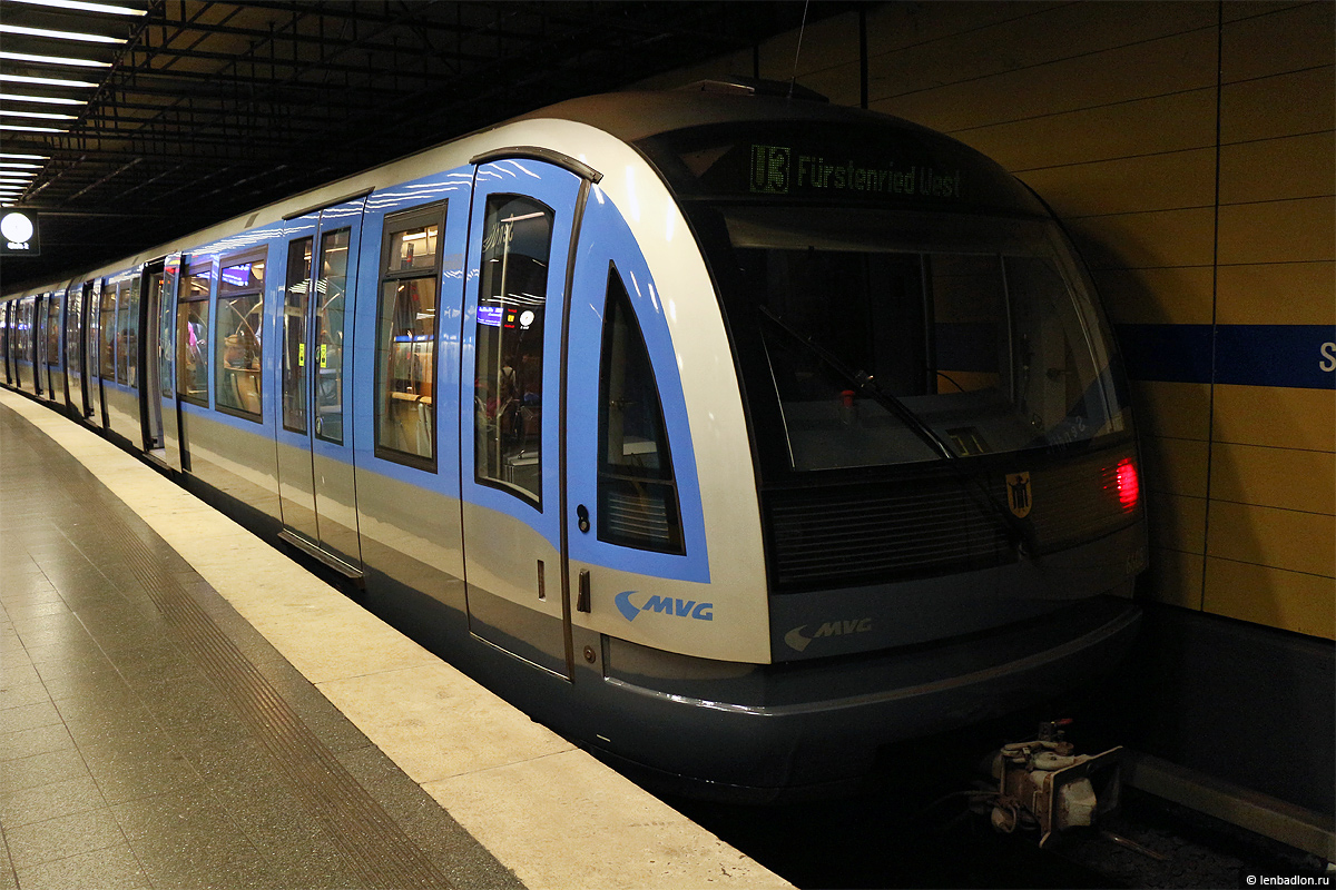 Мюнхен, Adtranz/Siemens C1.9 № 6608; Мюнхен — U-Bahn — Линии U3/U6