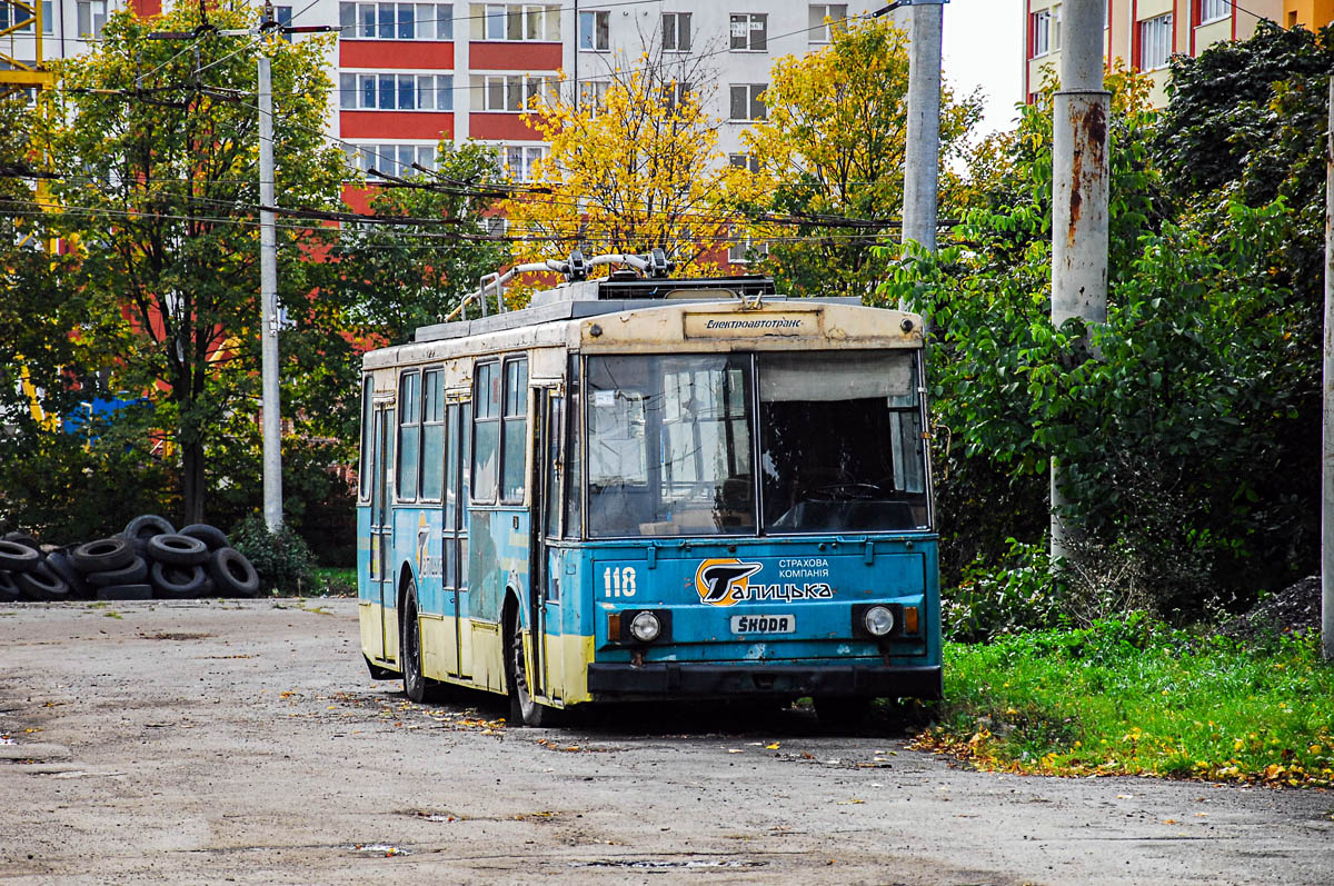 Ивано-Франковск, Škoda 14Tr02 № 118