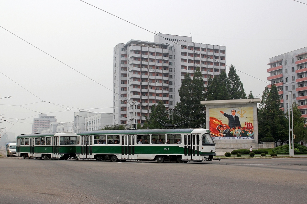 Pyongyang, Tatra T4D № 3047